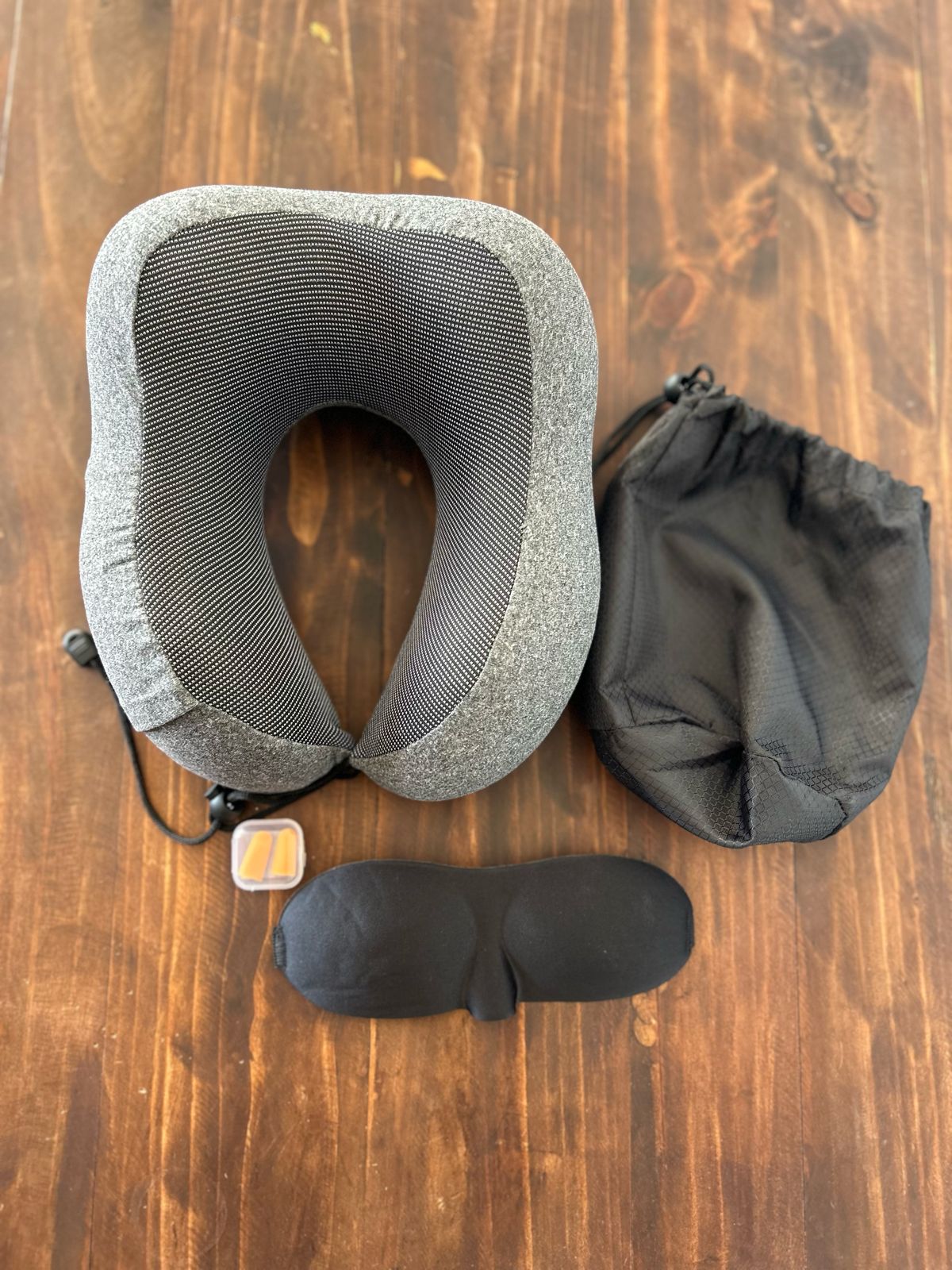 Almohada Viscoelastica Viaje Cuello Cojín Cómodo Y Relajante