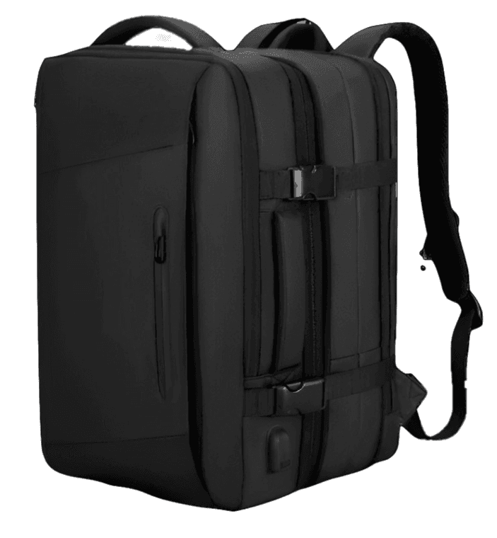 Mochila Travel Pro 3.0  con capa impermeable.